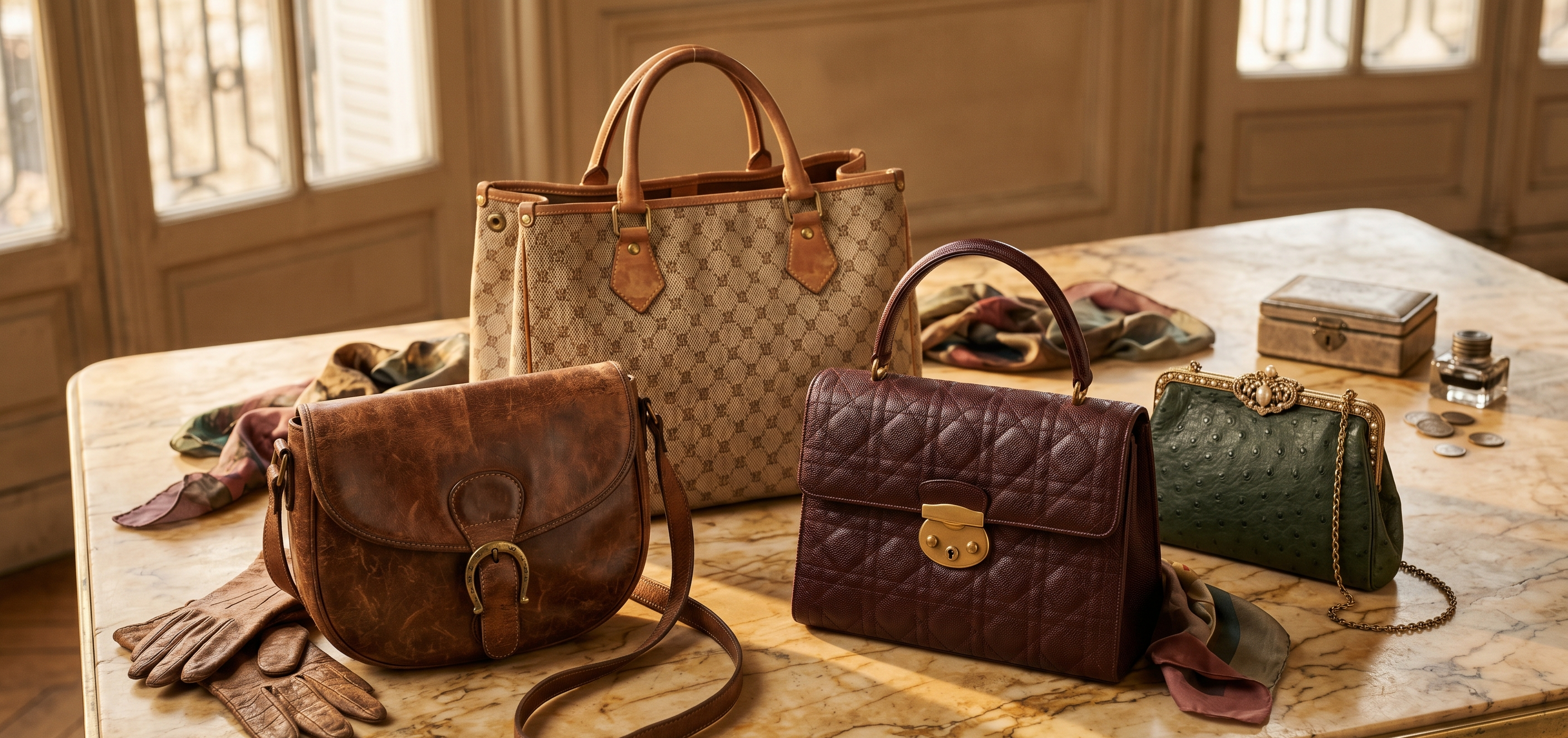 Dior Tasche Vintage — Saddle Bag und Lady Dior aus den 90ern und 2000ern