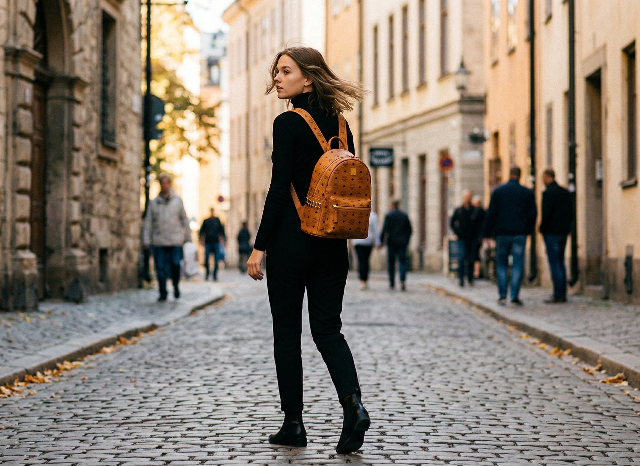 MCM Stark Backpack der ikonische Rucksack im Alltags-Styling