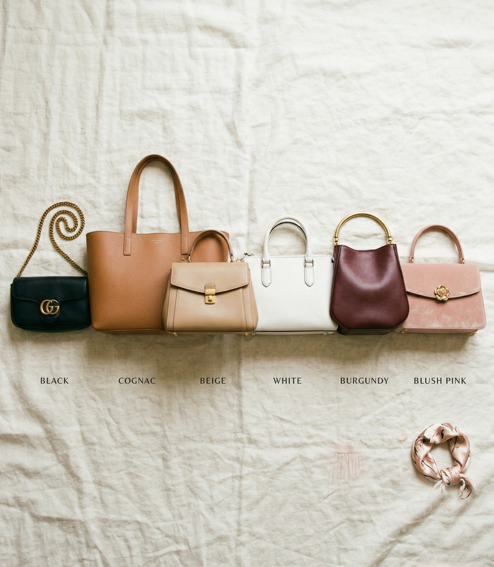 Taschenfarben Guide — von Schwarz bis Trendfarbe, welche wann