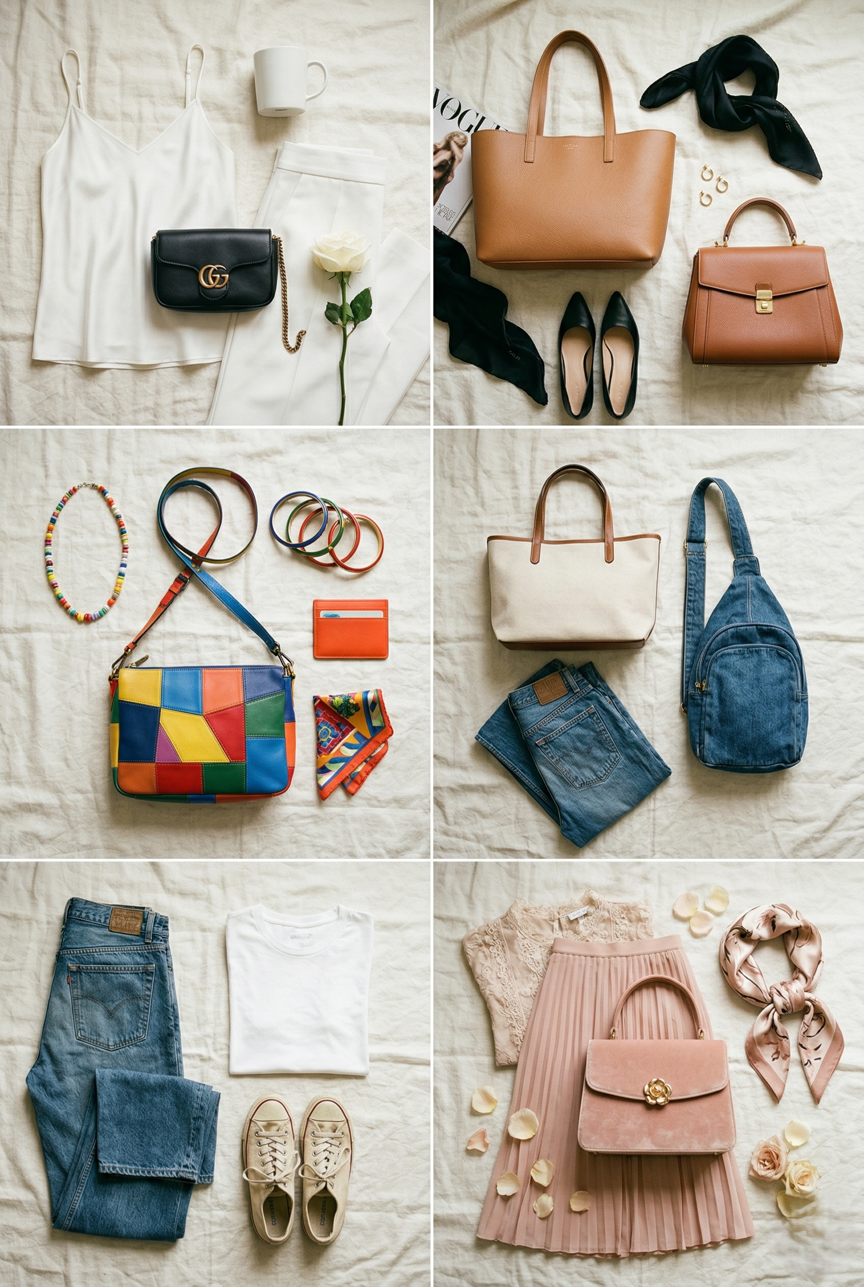 Welche Tasche passt zu welchem Stil — von minimalistisch bis romantisch