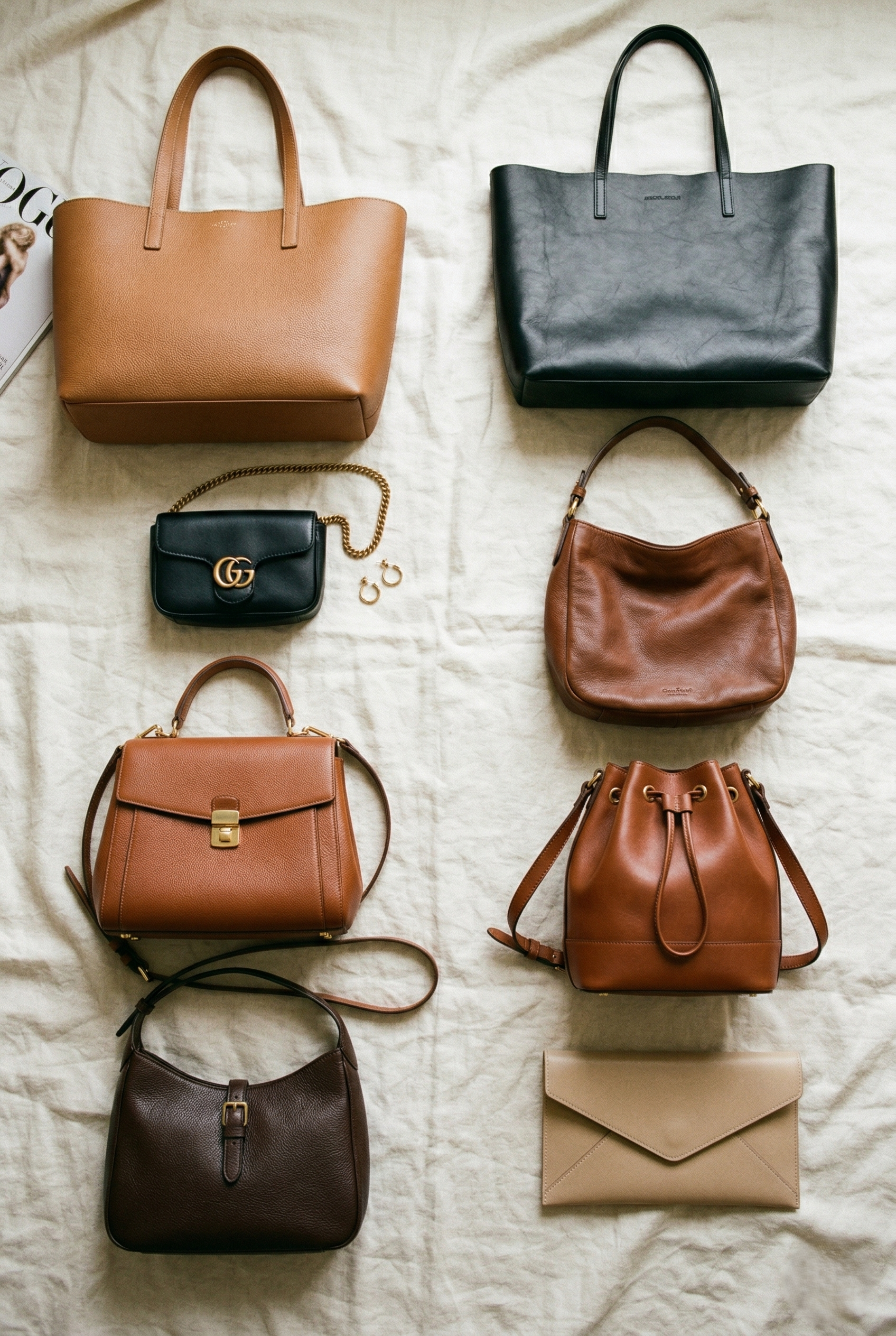 Taschenformen im Überblick — von Tote bis Clutch erklärt